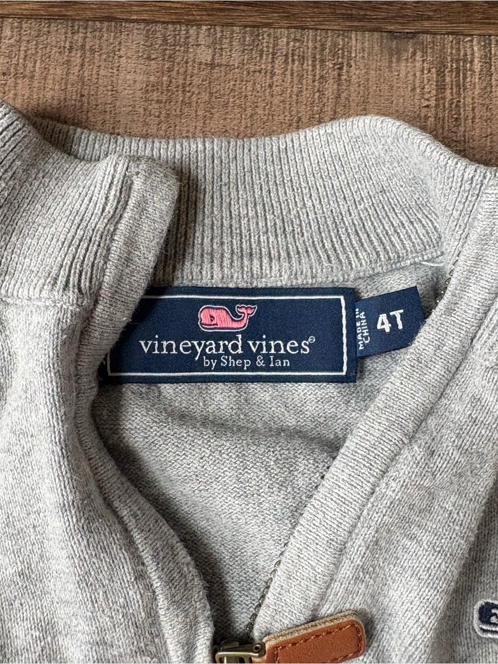 Vineyard Vines Boathouse quarter-zip sweater - Picture 4 of 5